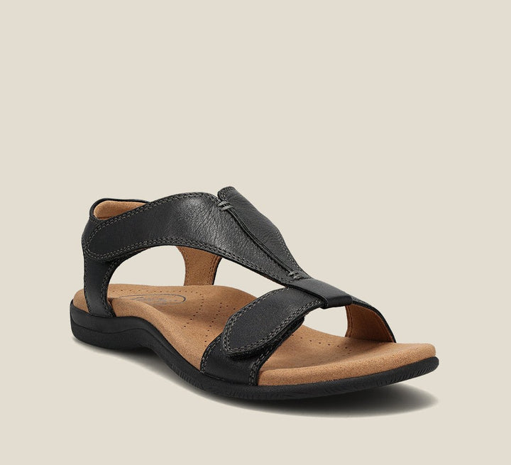 Stylish women's elegant sandals with orthopedic comfort. Perfect for summer, versatile wear with arch support.