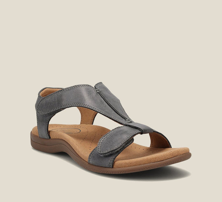 Adjustable women's elegant orthopedic sandals. Ultimate comfort, arch support for foot health & stylish walking.