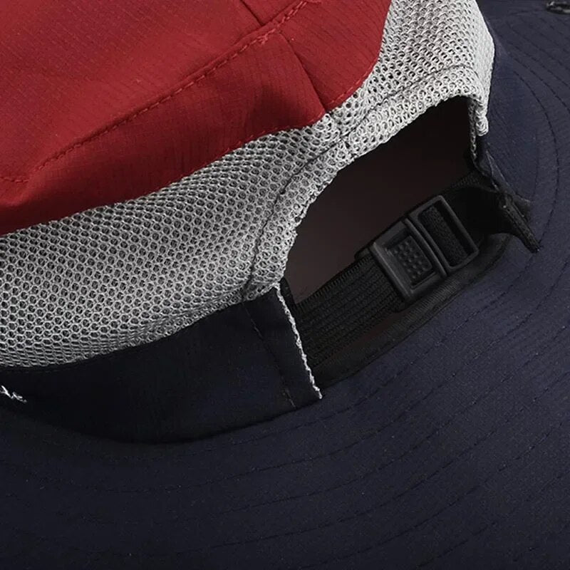 Outdoor women's wide-brim sun hat for superior UV protection & chic summer style.
