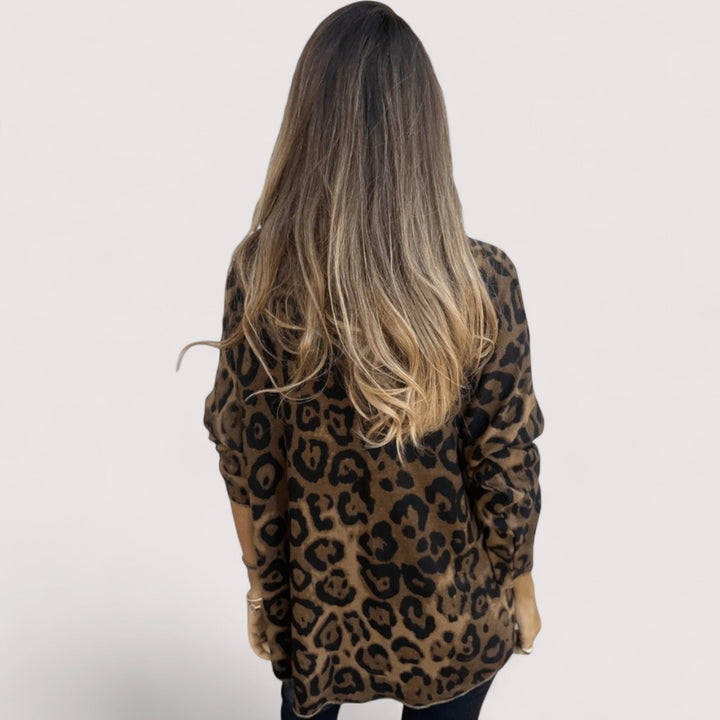 Lightweight Leopard Print Top