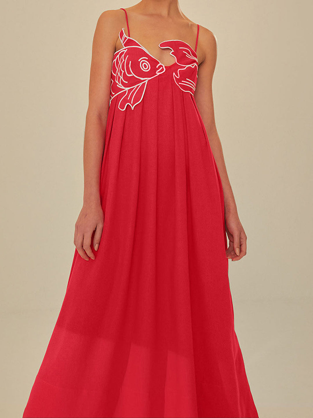 Women's Embroidered Maxi Dress