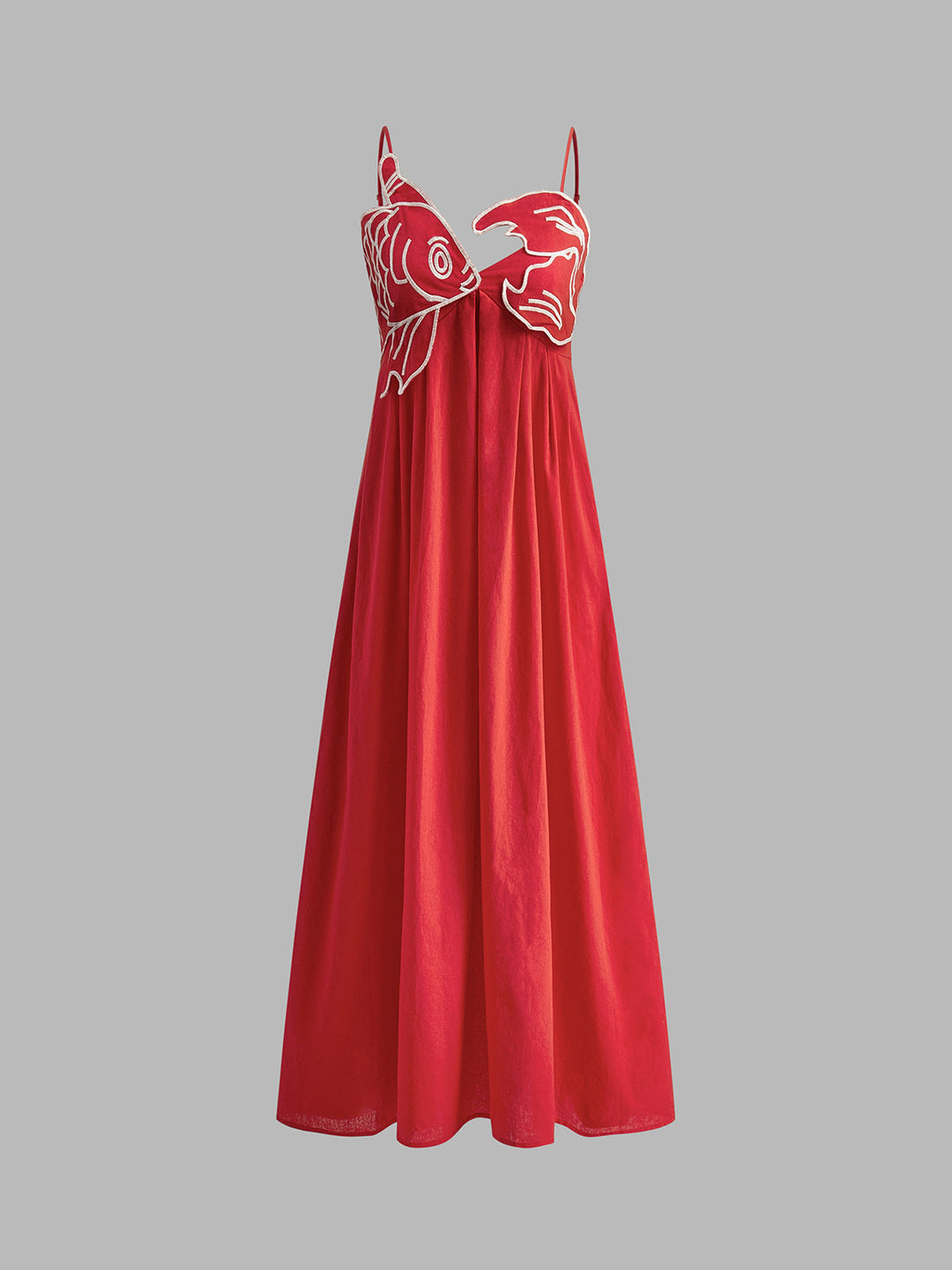 Women's Embroidered Maxi Dress