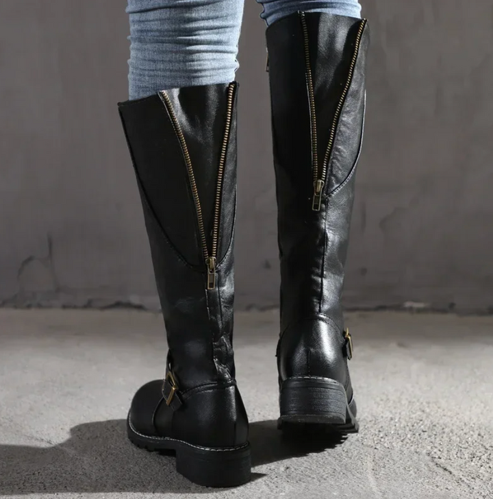Step out in style and comfort with Emma trendy women's all-weather ankle boots.