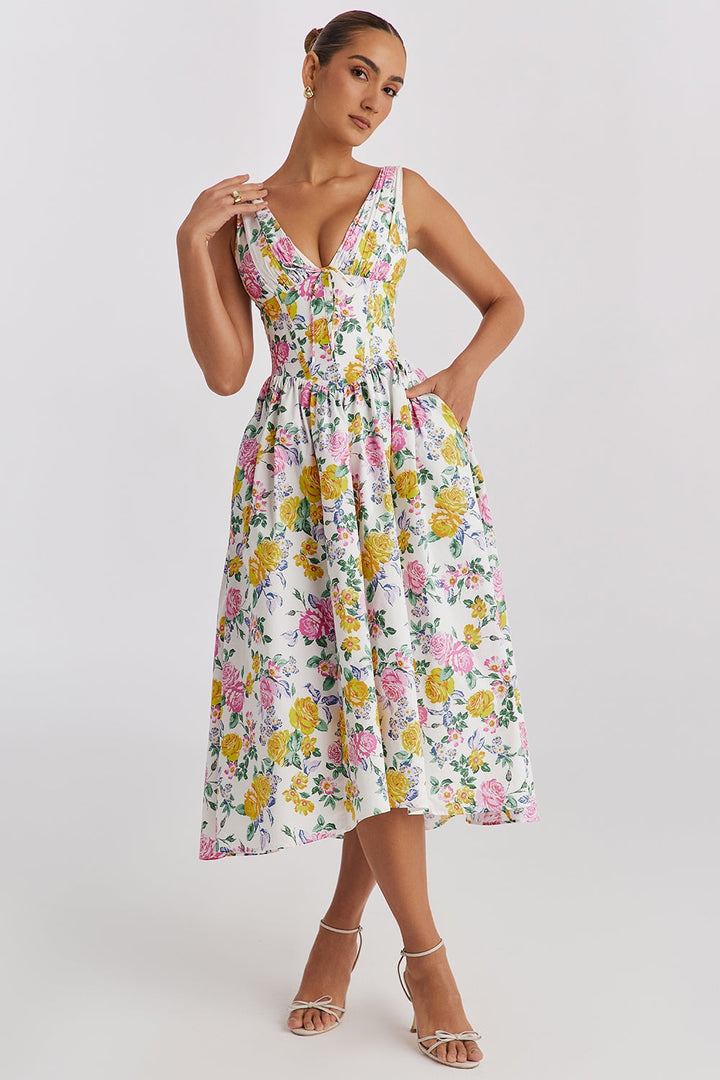 Women's Floral Summer Dress