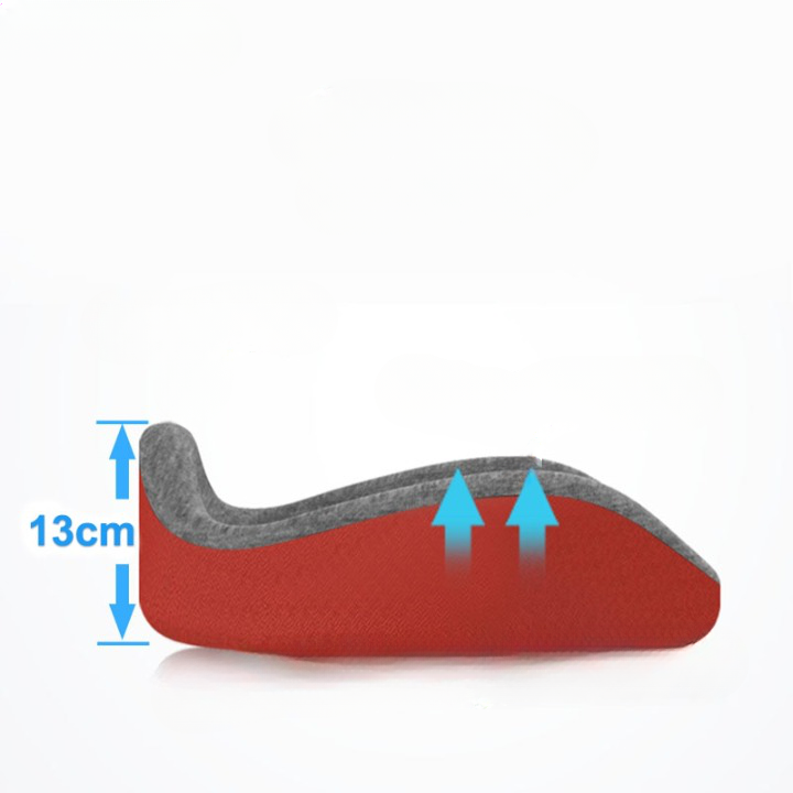 Unisex orthopedic seat cushion with memory foam. Alleviates back, tailbone, & sciatica pain for better posture.