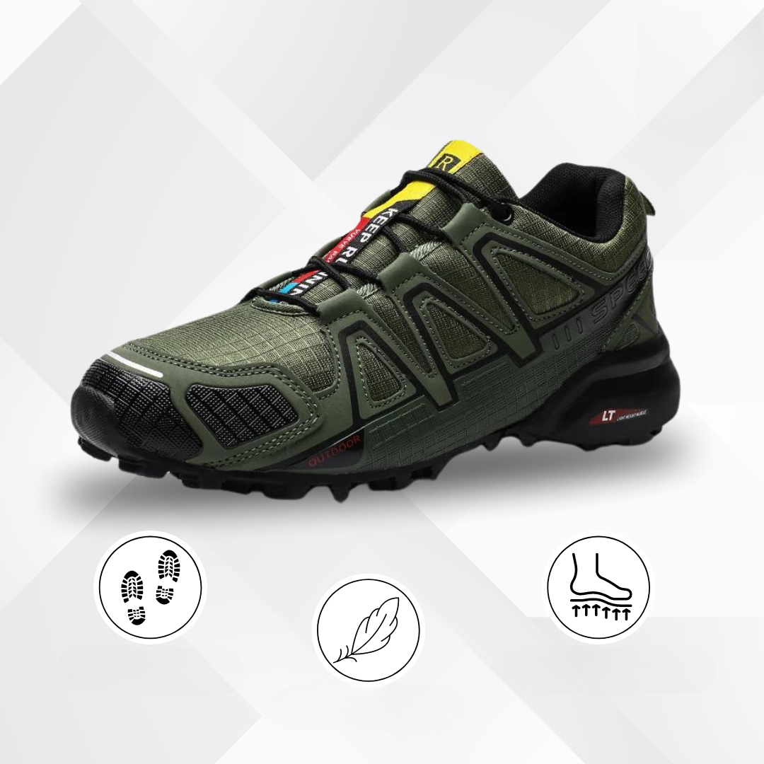 Ergonomic TrailStep hiking shoes for unisex, built for comfort and all-terrain durability.