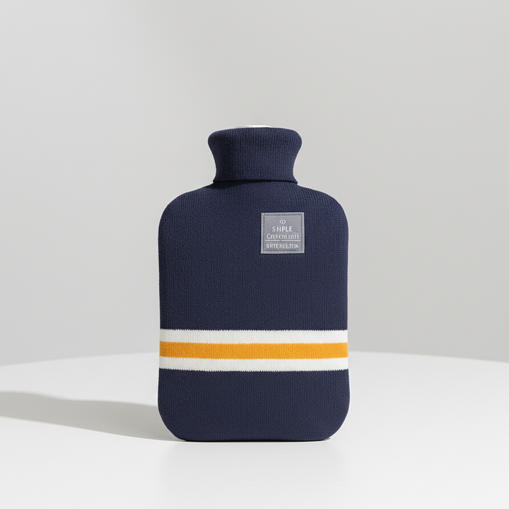 Soothing extra large hot water bottle delivers warmth, comfort, and relaxation. Ideal for pain relief & stress.