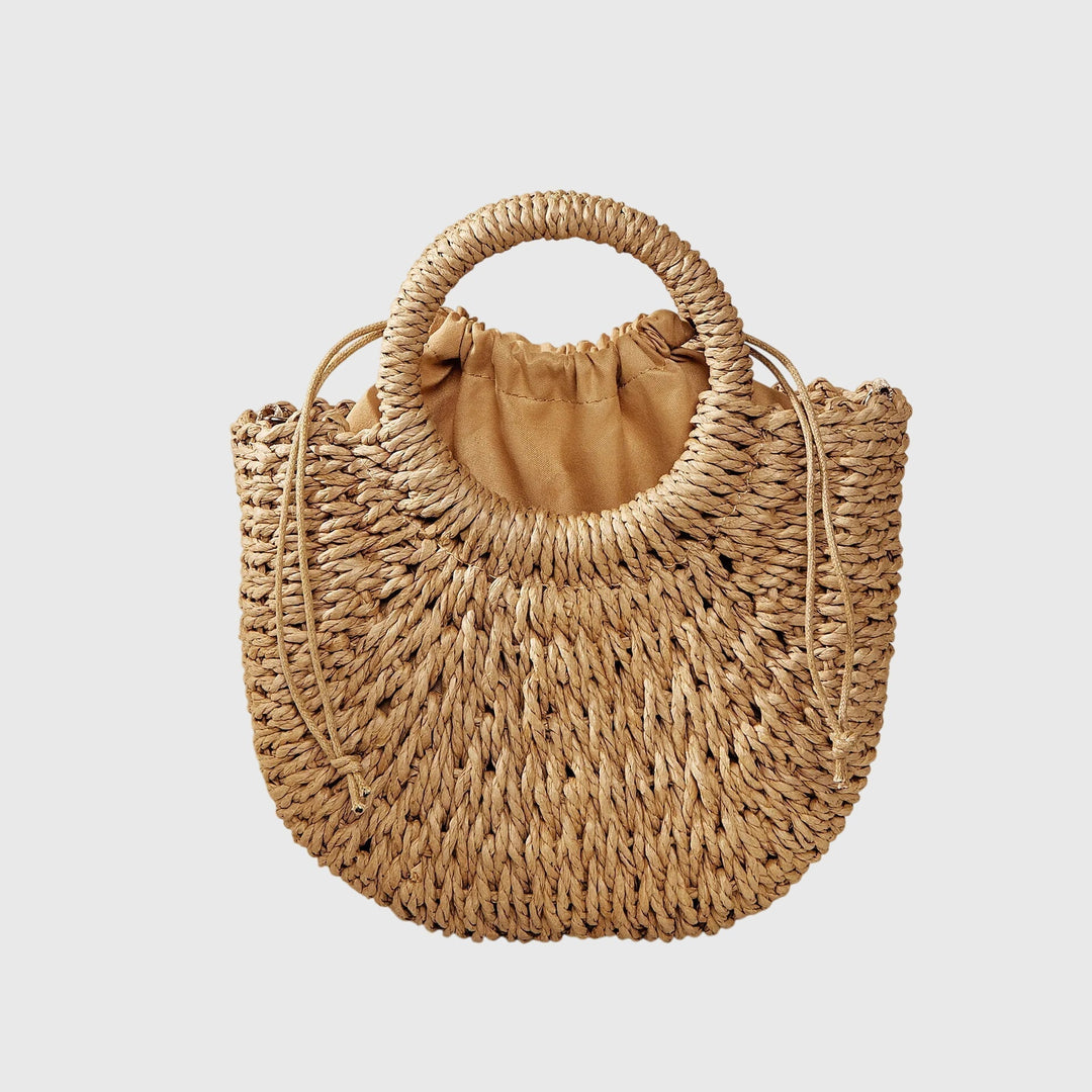 Women's Natural Raffia Tote Bag