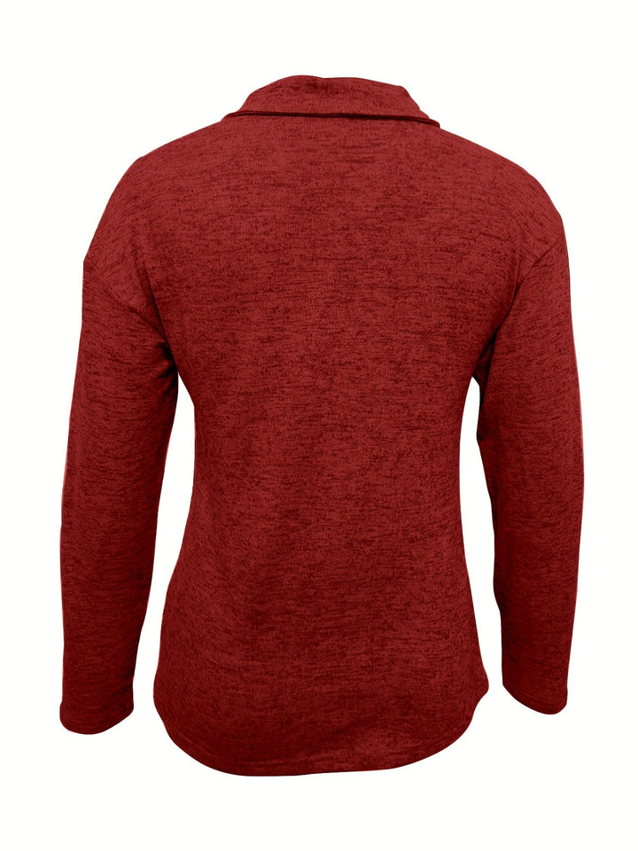 Casey Women's Half Zip Knit Pullover