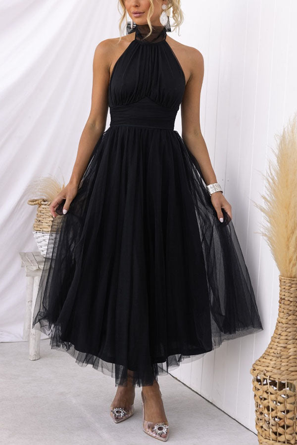 Sophisticated women's long gown, ideal party wear for celebrations, elegant & modest.