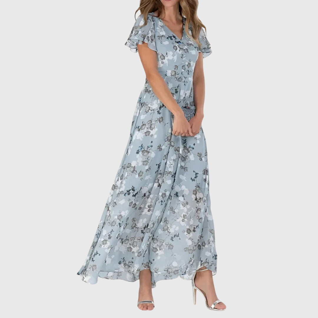 Comfortable women's maxi dress with tummy control, offering a flattering and relaxed fit for versatile everyday wear.