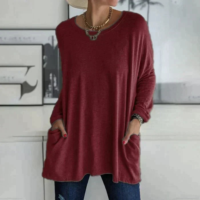 Oversized Tunic Top - Women's