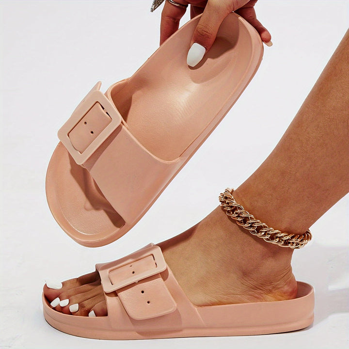 Women's premium orthopedic slippers with adaptive arch support, ensuring ultimate comfort all summer long.