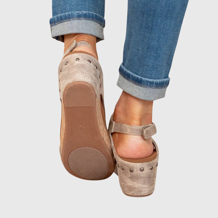 Breathable orthopedic open toe sandals offering superior foot support and all-day comfort for women.