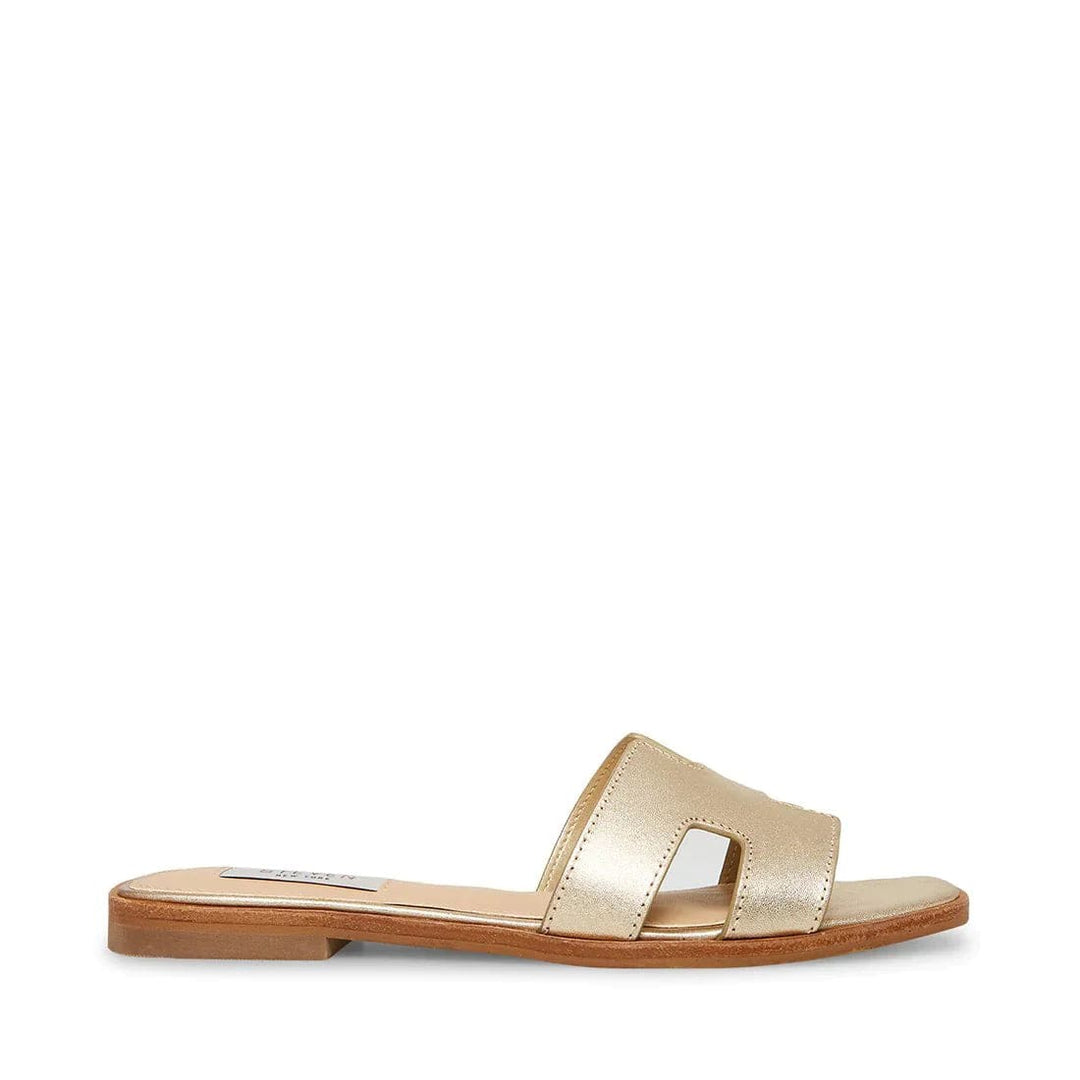 Elegant women's travel slippers. Open-toe comfort flats for luxurious summer style.