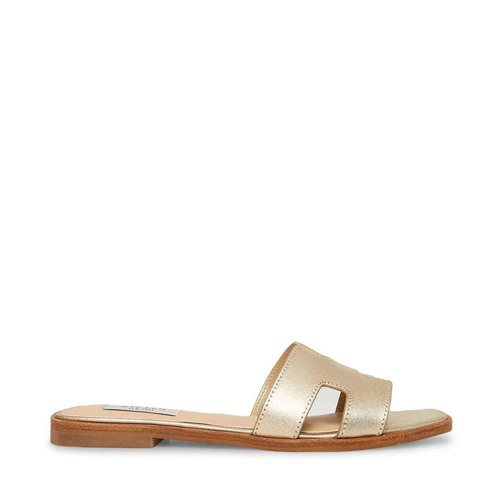 Elegant women's travel slippers. Open-toe comfort flats for luxurious summer style.