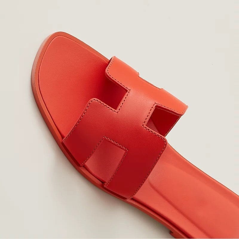 Elegant women's open-toe comfort slippers, perfect for luxurious summer home use.