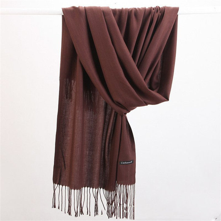 Ultimate luxurious cashmere scarf, soft, warm, and stylish for women's winter fashion.