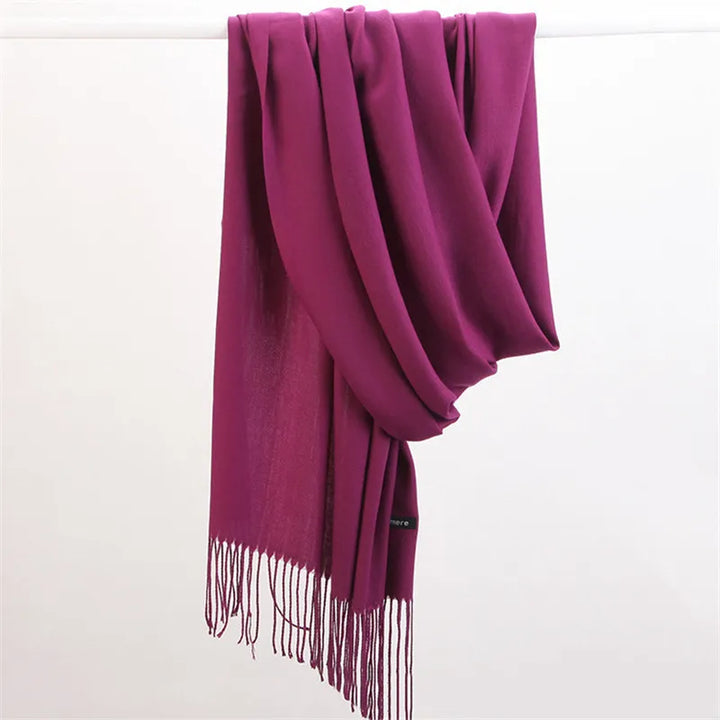 Premium cashmere scarf, a luxurious and soft gift for her, essential winter wrap.