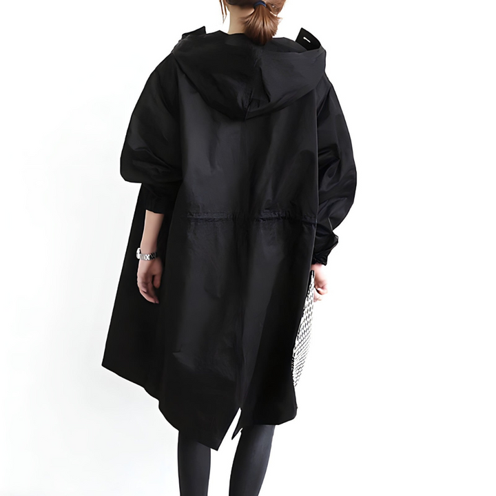 Warm women's jacket for autumn & winter. Chic, comfortable, and elegant outerwear, a versatile layering piece.