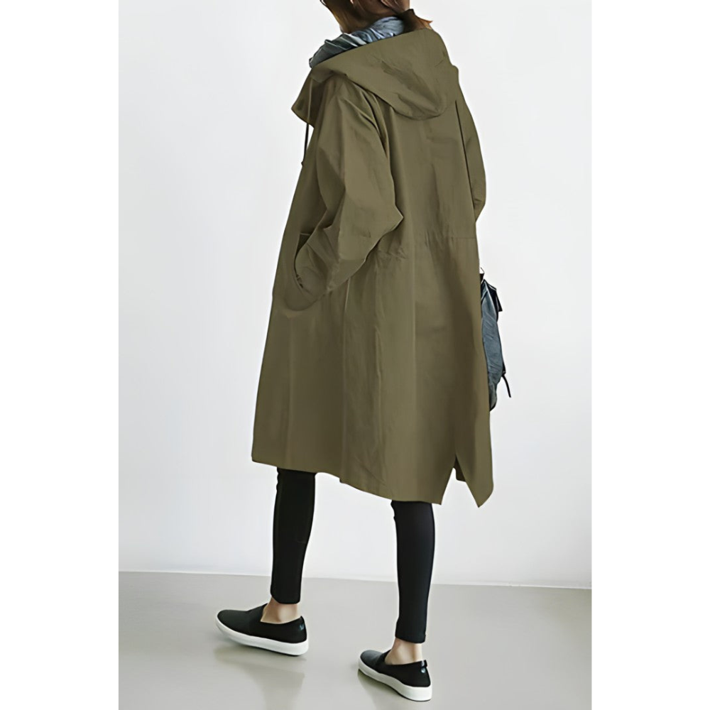Stylish women's jacket for everyday autumn & winter wear. Warm, comfortable, and elegant seasonal fashion.