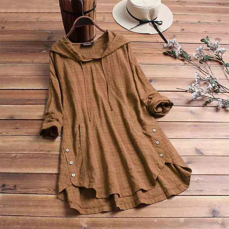 Women's Hooded Tunic Top