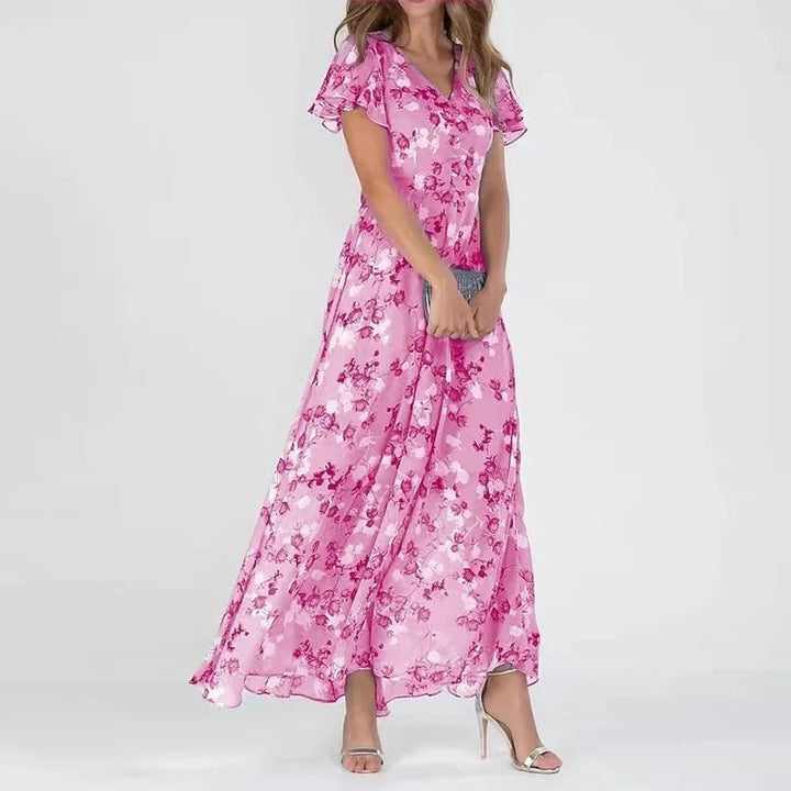 Glamorous Tummy Covering Dress - Women's