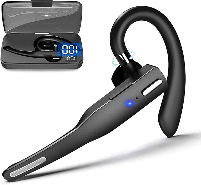 FischerZ Trucker Bluetooth 5.1 headset with noise cancelling and dual microphone for clear calls