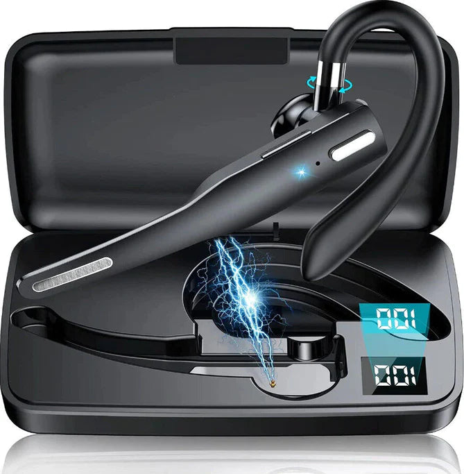 FischerZ dual microphone wireless headset, ideal for long calls and business use