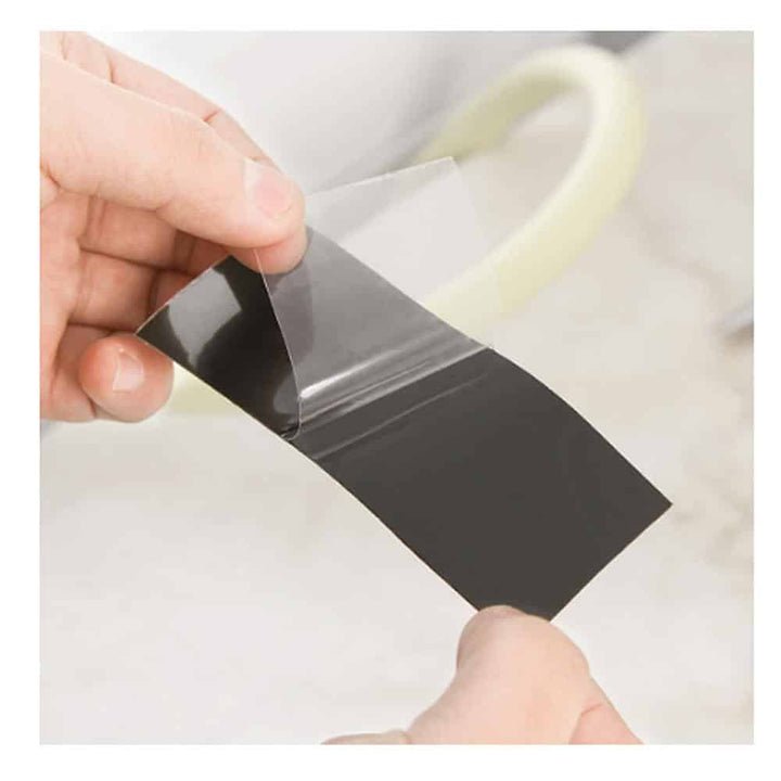 Durable waterproof rubber repair tape (4in x 5ft) for quick leak fixes, strong sealing, and all-weather home improvement.