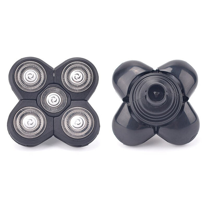 Premium men's grooming tool: rotary electric shaver for a gentle, sensitive skin-friendly, smooth shave.