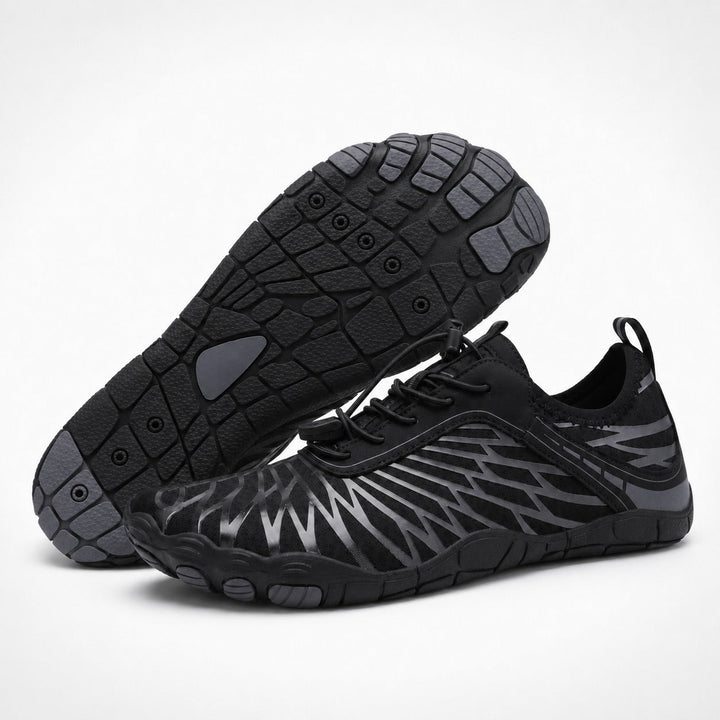 Women's flexible walking shoes, offering natural movement and comfort.