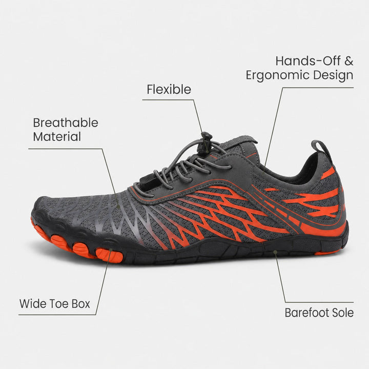 Everyday women's shoes, flexible for natural movement and walking.