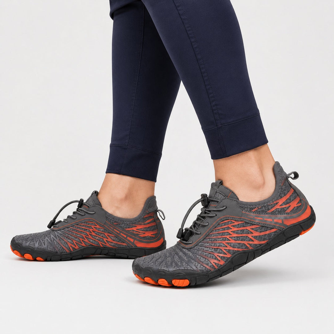 Women's barefoot walking shoes, lightweight and designed for comfort.