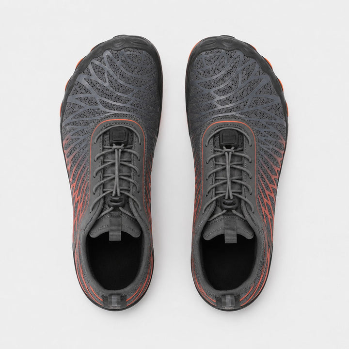 Comfortable women's active footwear, barefoot design & flexible sole.