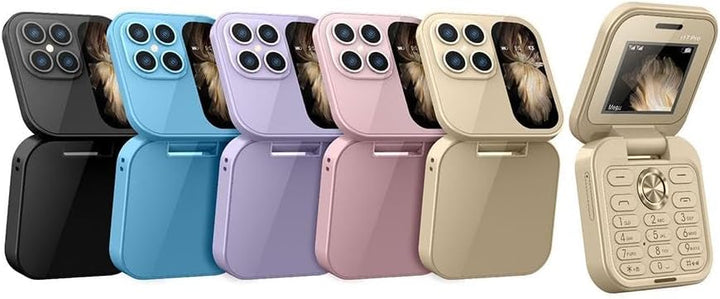 Reliable backup mini phone, foldable and compact. Essential for emergencies and travel.