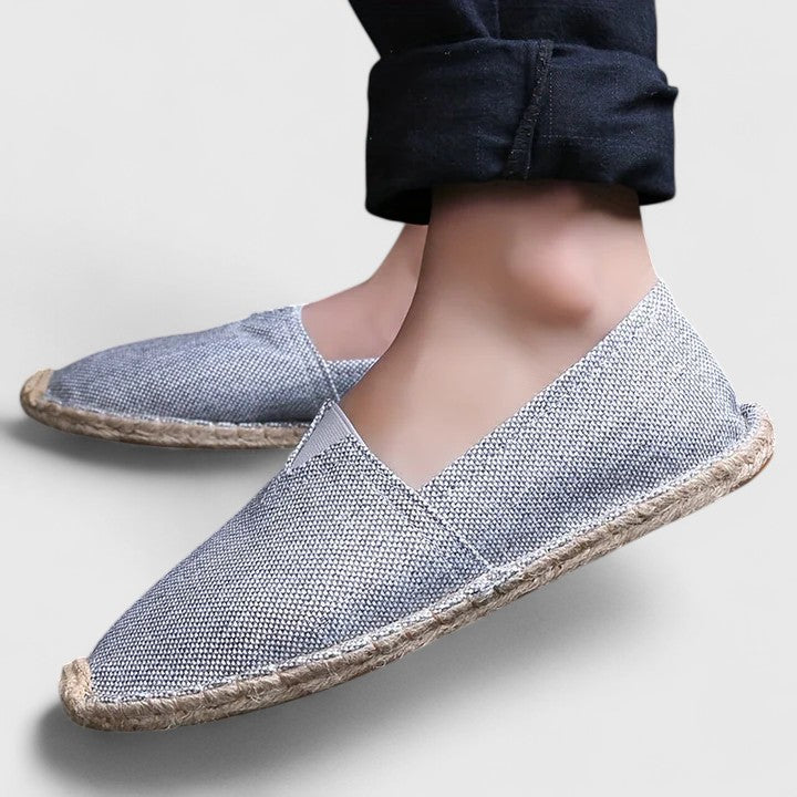 Women's Linen Espadrille Flats