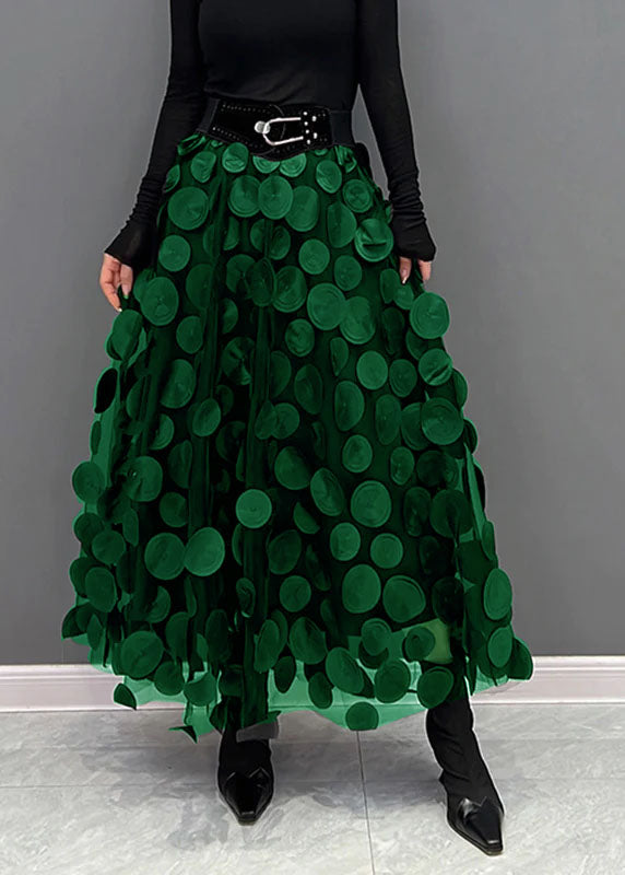 Effortless textured polka dot midi skirt for women, a modern wardrobe essential.