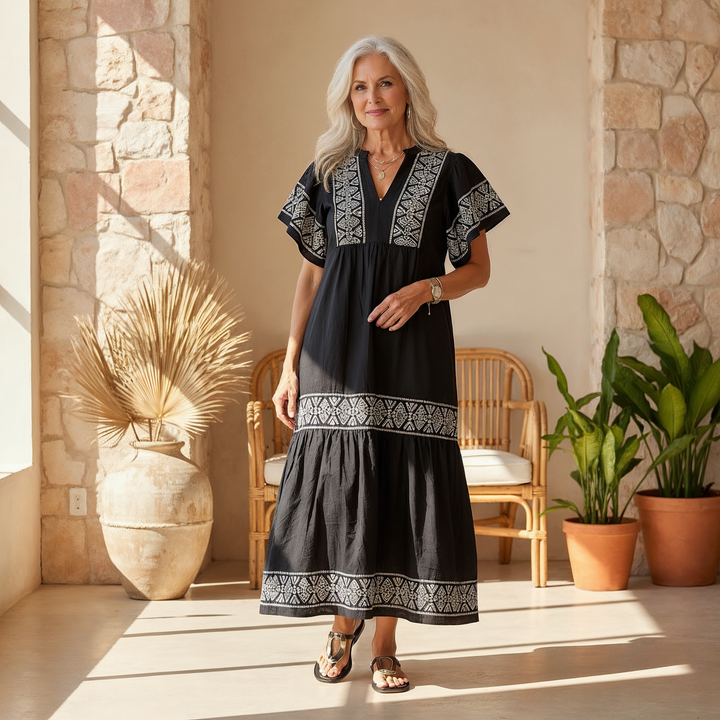Women's Boho Maxi Dress