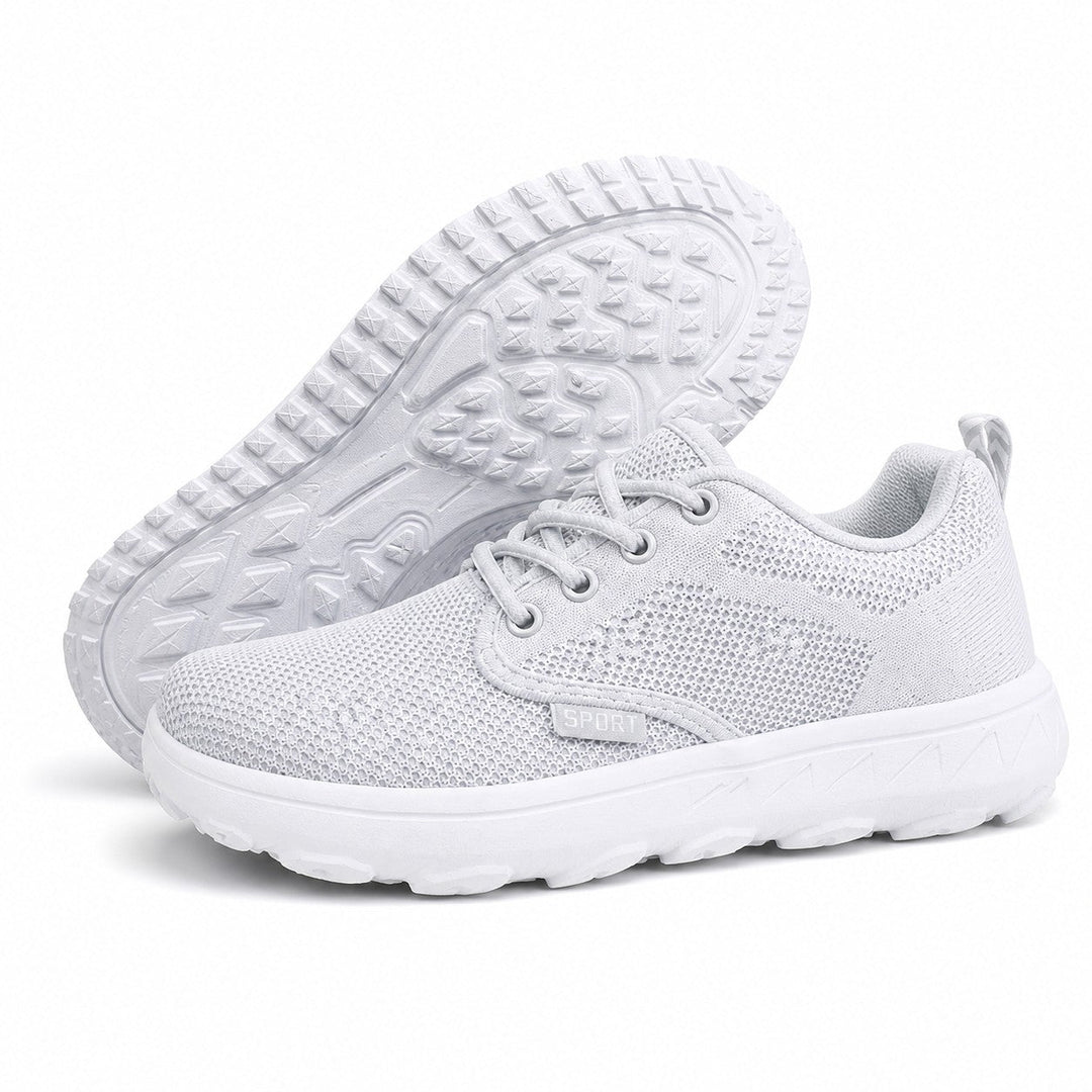 Everyday women's walking shoes, designed for wide toes & superior support.