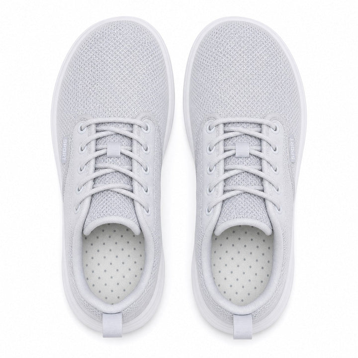Supportive & flexible wide toe walking shoes for women's all-day comfort.