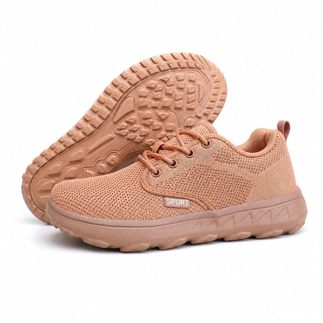 Breathable women's wide toe walking shoes for long-lasting comfort & support.