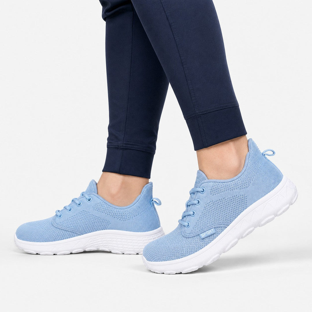 Ergonomic women's wide toe sneakers, offering maximum support & flexibility.