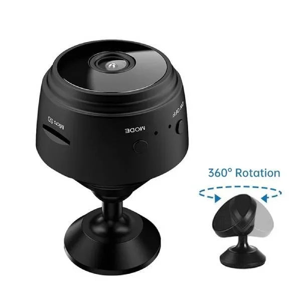 Waterproof wireless RV backup camera offering clear parking assist view on smartphone.