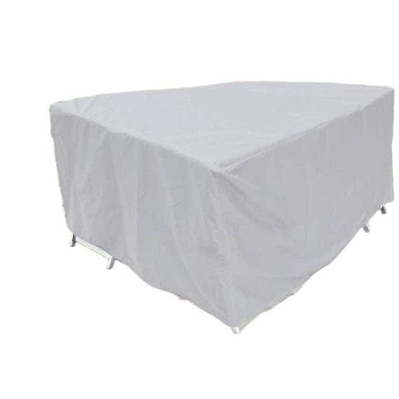 Maximize furniture life with this waterproof & UV resistant outdoor patio cover.