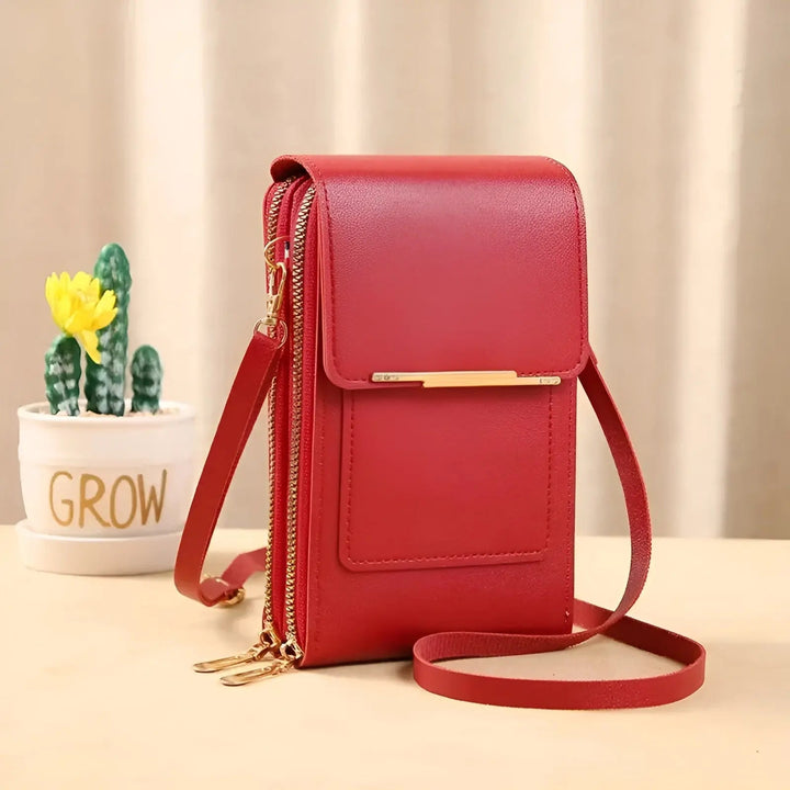 Essential anti-theft travel crossbody bag for women, secure and stylish.