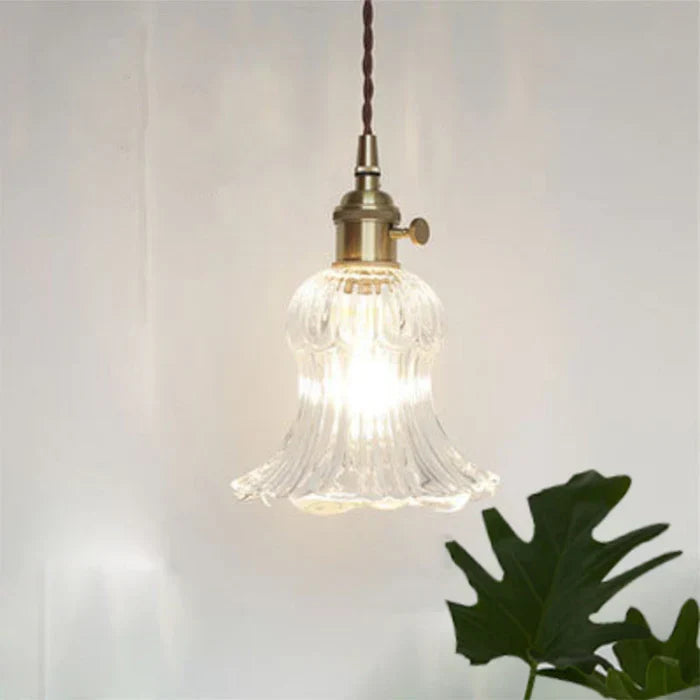 Elegant modern glass pendant lamp for contemporary home lighting solutions.