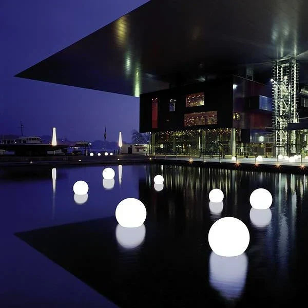 Enhance your patio with the charming GlowSphere spherical light