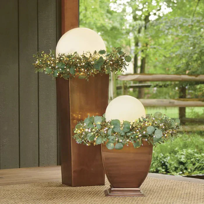 GlowSphere: elegant outdoor lighting solution for patios and lawns