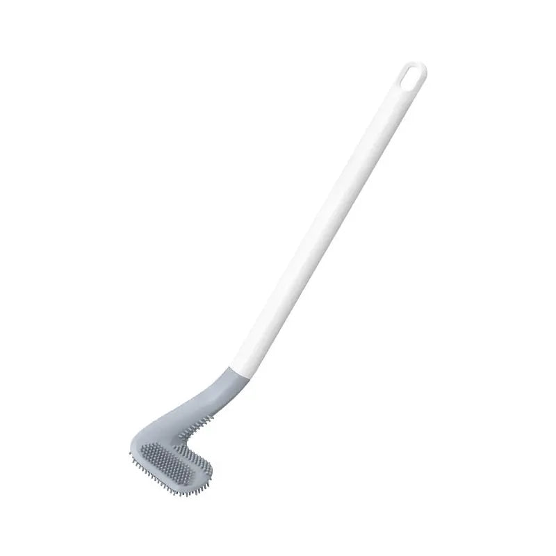 Unique bathroom decor toilet brush, golf club design for hygienic cleaning & a playful modern look.